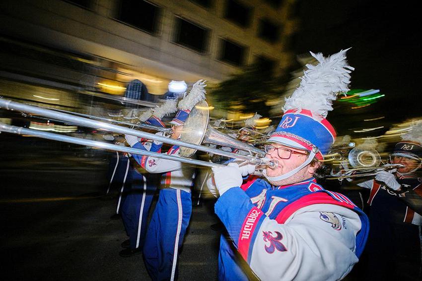 Jaguar Marching Band with Trombone